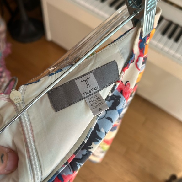 Tristan Colorful Floral Mini Skirt 4 - Picture 14 of 16